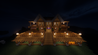 image of Cool Mid-Game House by Unknown Minecraft litematic